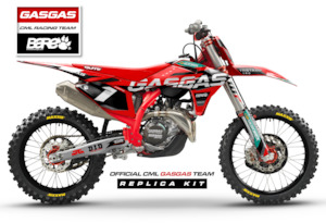 GASGAS: 2024 CML GASGAS Team Replica - Graphics Kit