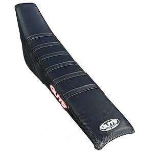 Husqvarna: Guts Racing Seat Cover (HUSQVARNA) TC 65 2017-2023 RIBBED SEAT COVER SOLID BLACK