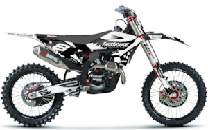 Inspire GASGAS - Graphics Kit {Black / White}