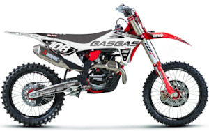 Elken GASGAS - Graphics Kit {White}