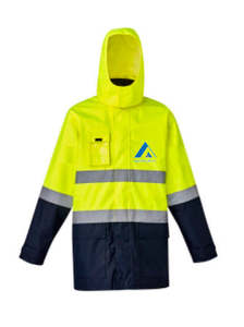 Optimum Air Nz: 4 in 1  wet weather jacket Yellow/Navy