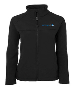 Optimum Air Nz: Ladies soft shell layered jacket Black