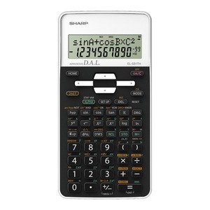 Products: Sharp EL-531THBWH Scientific Calculator with Cover Bargain Ink