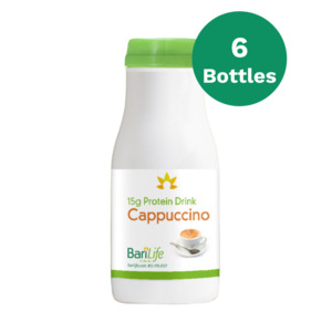 Products: Cappuccino Protein Drink Bottles Bari Life