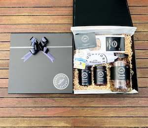 Large Black Brand Gift Box