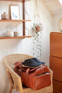 Leather Goods: Glerups Slip On Leather Sole