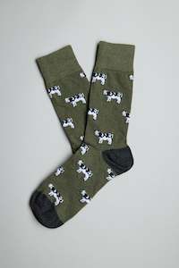 Mens Socks: Pina Cow Sock