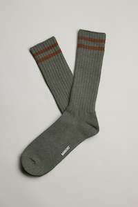 Peak Stripe Boot Sock