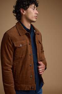 Mens Jackets Coats: Barton Cord Trucker
