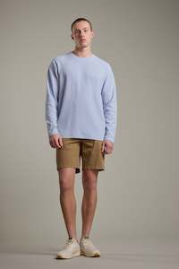 Mens Sweatshirts Hoodies: Avenue Waffle Crew