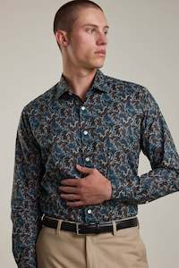 Liberty Print Shirts: Liberty Midnight Canopy Shirt