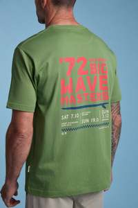 72 Wave Masters Print Tee
