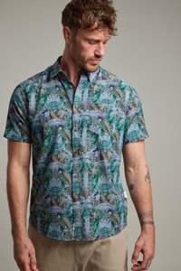 Mens Shirts: Rockport Print Shirt