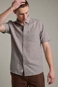 Mens Shirts: Woodley Texture Shirt