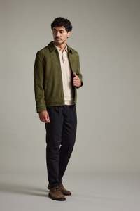 Mens Jackets Coats: Salvor Suede Jacket