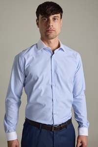 Mens Shirts: Hereford Stripe Business Shirt