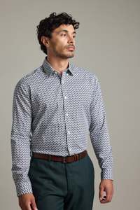 Mens Shirts: Saunton Print Shirt