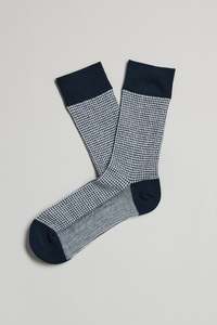 Mens Socks: Houndstooth Check Sock