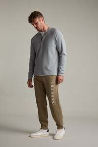 Organic Classic Print Track Pant