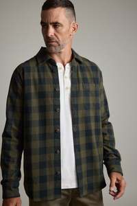Mens Shirts: Odem Check Overshirt