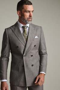 New Arrivals: Linden Texture Double Breasted Blazer