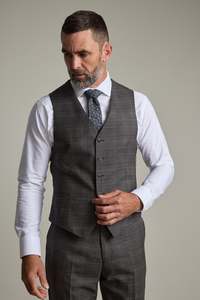 Terrace Check Waistcoat