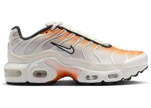 Womens: Nike Air Max Plus Orange Peel Summit White Anthracite Vast Grey (GS)