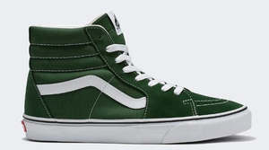 5w: Vans Sk8-Hi Shoes Greener Pastures