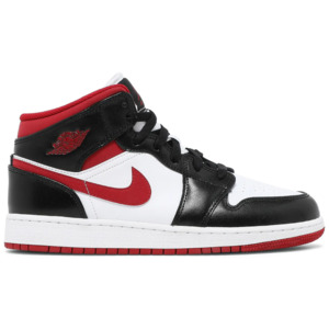 5w: Jordan 1 Mid Gym Red Black White (GS)
