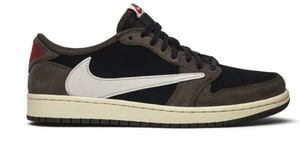 Travis Scott: (Pre-Loved B) Travis Scott x Air Jordan 1 Low Mocha - US11 Mens / 12.5 Womens