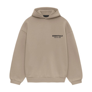 Essentials: Fear of God Essentials Fleece Hoodie Desert Sand