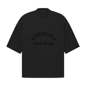 Fear of God Essentials Arch Logo Tee Jet Black