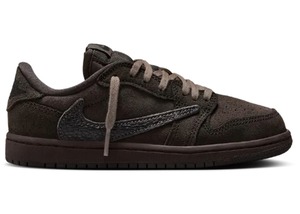 Pre School 11c 3y: Jordan 1 Retro Low OG SP Travis Scott Velvet Brown (PS)