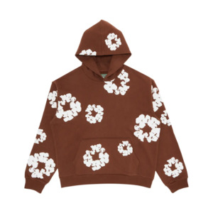 Hoodies: Denim Tears The Cotton Wreath Sweatshirt Brown