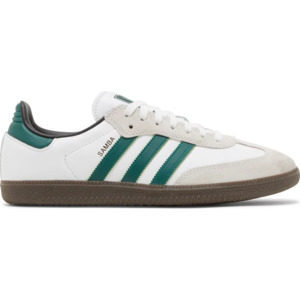 Samba: adidas Samba ADV White Collegiate Green