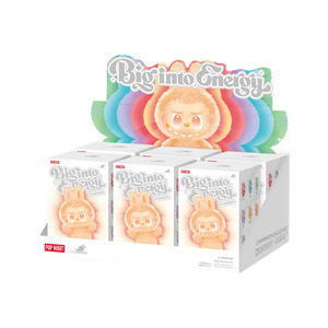 Collectables: Pop Mart Labubu The Monsters Big into Energy Series Vinyl Plush Pendant Sealed Case (6 Blind Box)