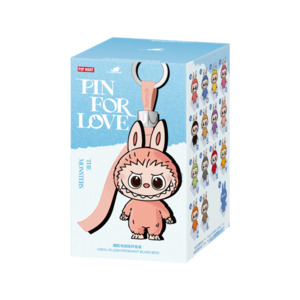 Collectables: Pop Mart Labubu The Monsters Pin for Love Series Vinyl Plush Pendant (N-Z) Single Blind Box
