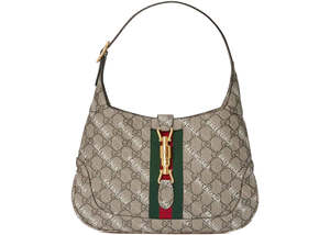 Balenciaga: Gucci x Balenciaga The Hacker Project Small Jackie 1961 Beige/Ebony