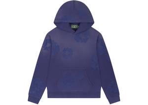 Denim Tears Mono Cotton Wreath Hoodie Washed Blue