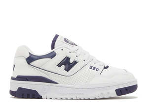 New Balance: New Balance 550 White Navy Blue Wmns