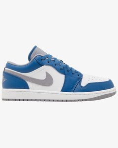 Air Jordan 1 Low True Blue Cement