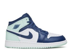 Jordan 1 Mid: Air Jordan 1 Mid GS Blue Mint