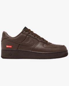 10w: Supreme x Air Force 1 Low Box Logo - Baroque Brown