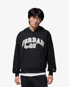 Jordan: Jordan MVP Mens Oversized French Terry Pullover Hoodie (Black)