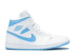 Jordan 1 Mid: Wmns Air Jordan 1 Mid UNC