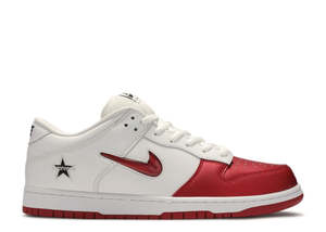Supreme x Dunk SB Low Varsity Red