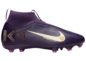 6w: Kylian Mbappe x Nike Zoom Mercurial Superfly 10 Academy MG GS Grand Purple