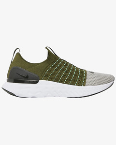 10w: Nike React Phantom Run Flyknit 2 Rough Green Sequoia