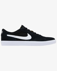 10w: Nike Heritage Vulc SB Black White