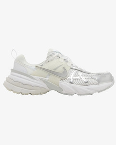 Size 4: Nike V2K Run Metallic Silver Wmns